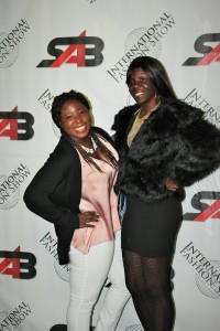 Ijeoma Okorie and Ogechukwu Tagbugbo pose after a great night.