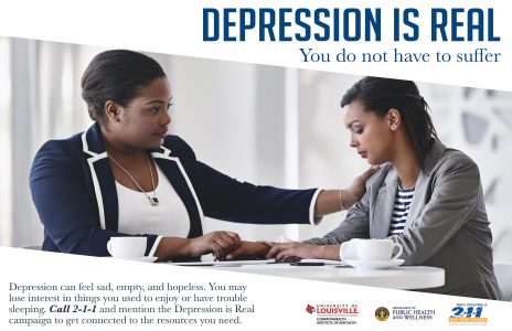 "The Depression is Real" Campaign ad