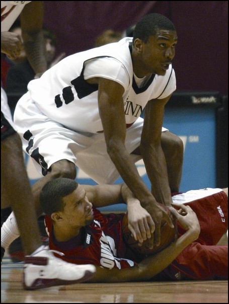Cards survive Bearcat brawl
