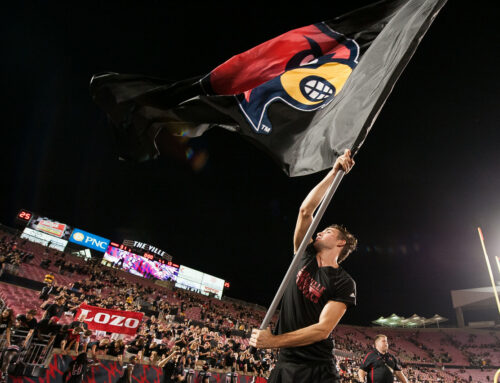 U of L welcomes Michael Lattin as the new PA announcer for Cardinal football