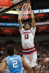 Ray Spalding gave Louisville a big lift off the bench.