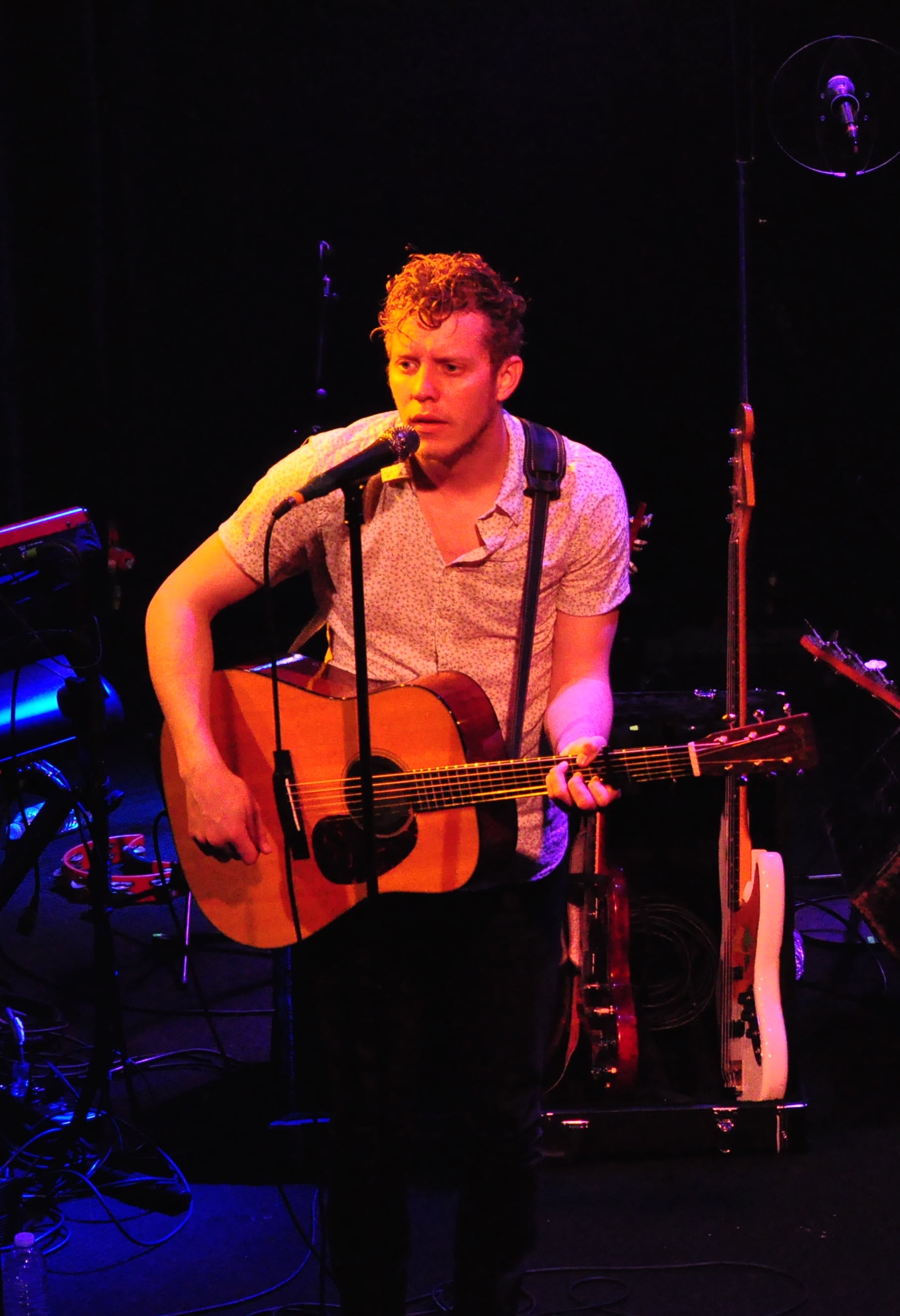 Anderson East performing at Headliners Music Hall in Louisville Kentucky
