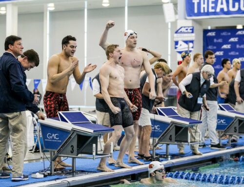 Men’s swimming and diving takes second at ACC Championships