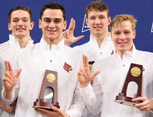 Men’s swimming and diving finishes fifth at NCAA Championships
