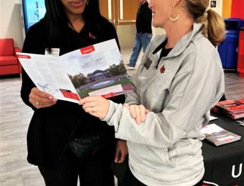 High school students preview their potential experience