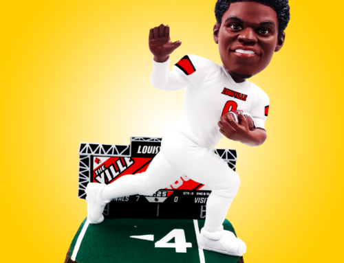 Lamar Jackson Heisman bobblehead now available