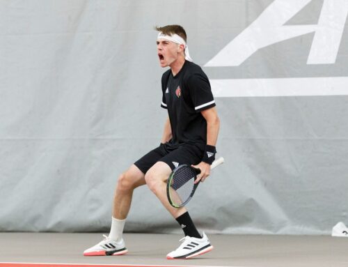 Men’s tennis sweep No. 38 Middle Tennessee in second matchup of the season