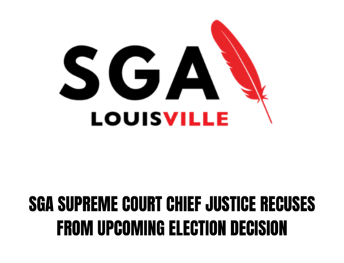 SGA Supreme Court Chief Justice recuses herself from upcoming decision