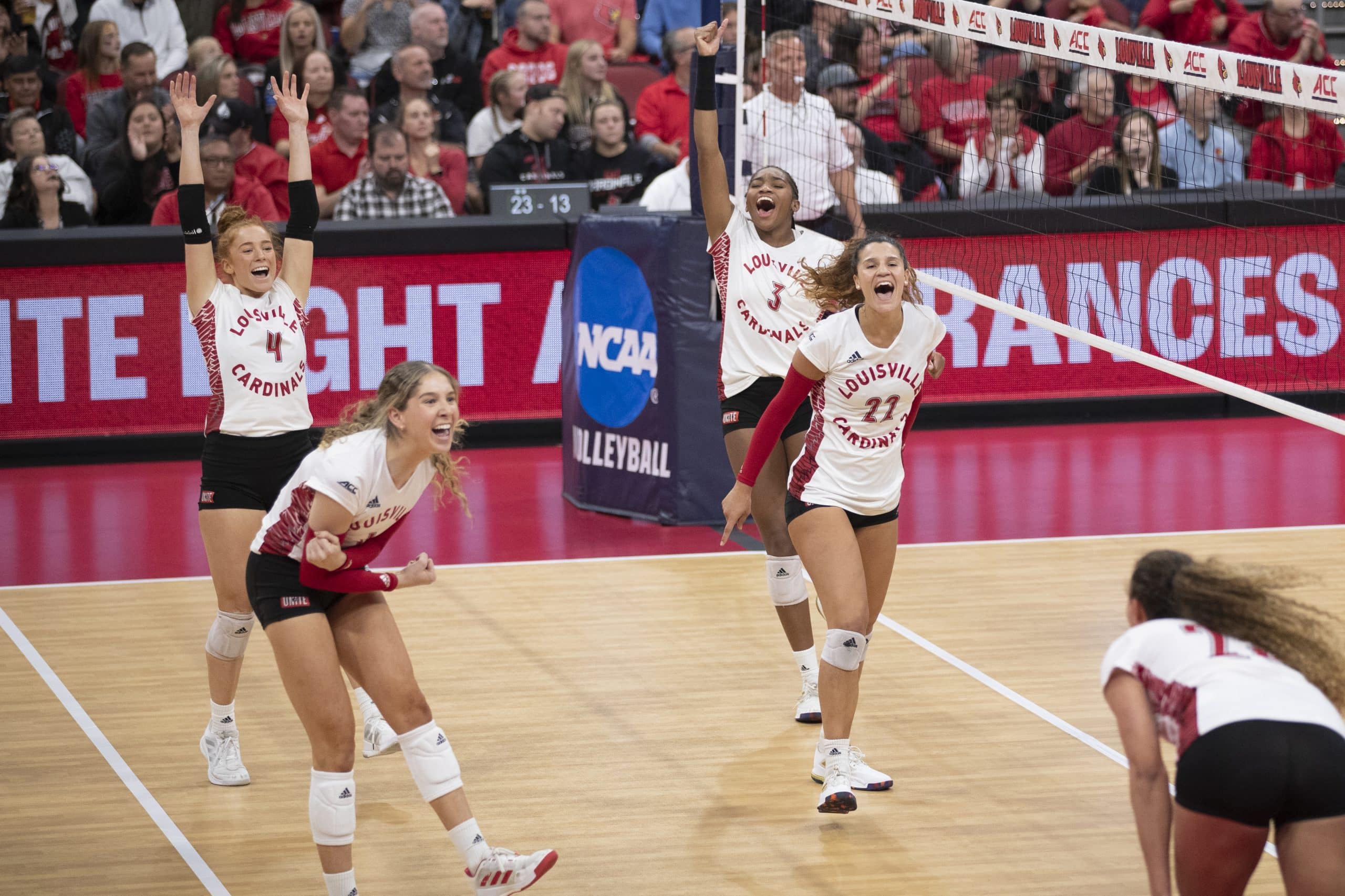 Louisville Volleyball on X: Big fans of princesses and fairies