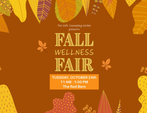 The Counseling Center to Host its Fall Wellness Fair