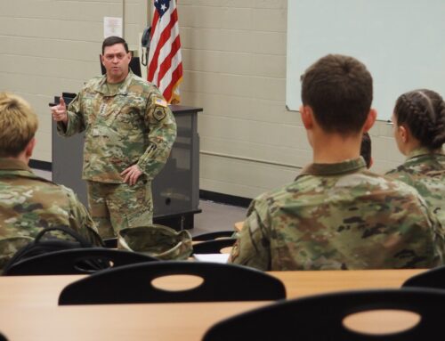 General Chance Saltzman and U.S. Space Force visit starry-eyed U of L students