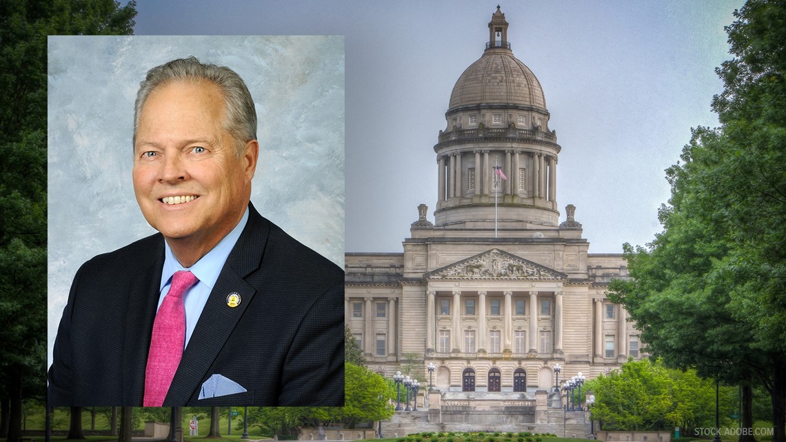 Alt. Text: Majority Whip Mike Wilson, who introduced Senate Bill 6 in Frankfort on Jan. 8, 2024