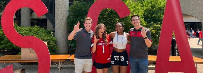 2023-2024 Top 4 of the University of Louisville's Student Government Association