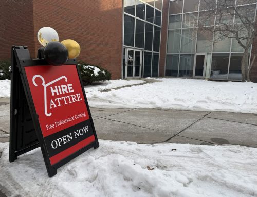 Student Success Center opens free professional clothing store