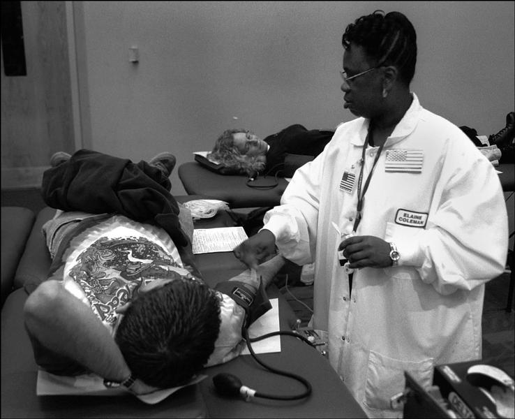 Blood Drive held on Campus to help vicitms