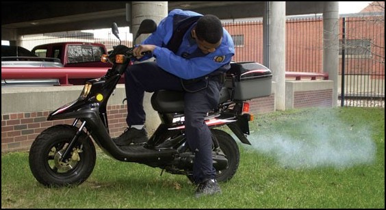 Mo-peds aid in campus patrols