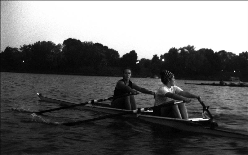 Cardinal rowing team takes to the water