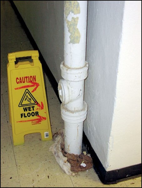 Natural Sciences Building 'falling apart'